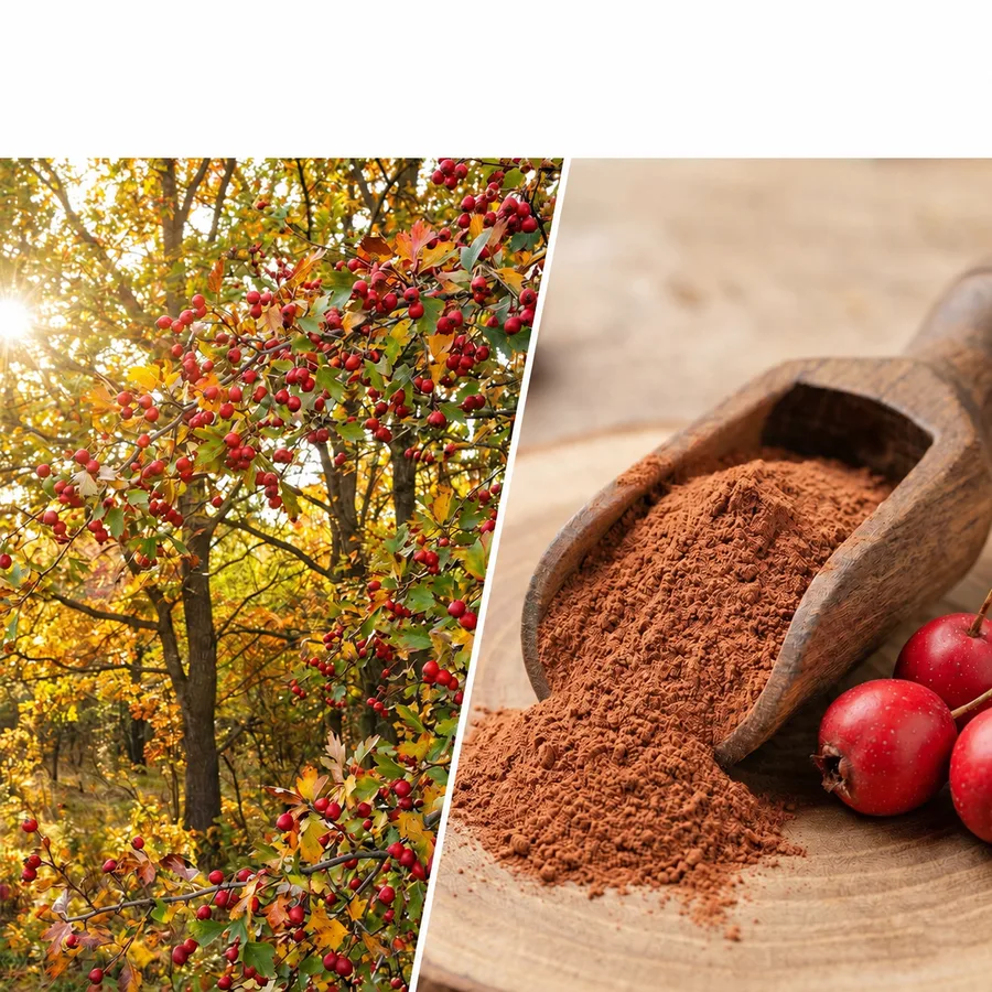 Hawthorn Extract botanical source context