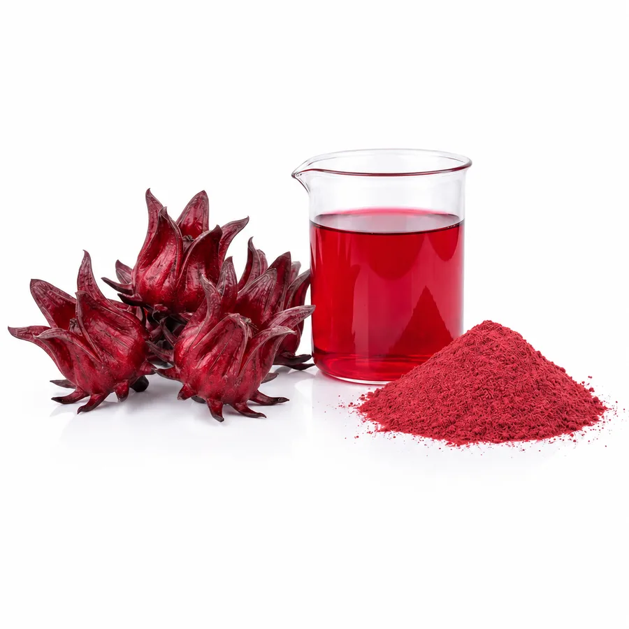 Hibiscus Extract ingredient presentation