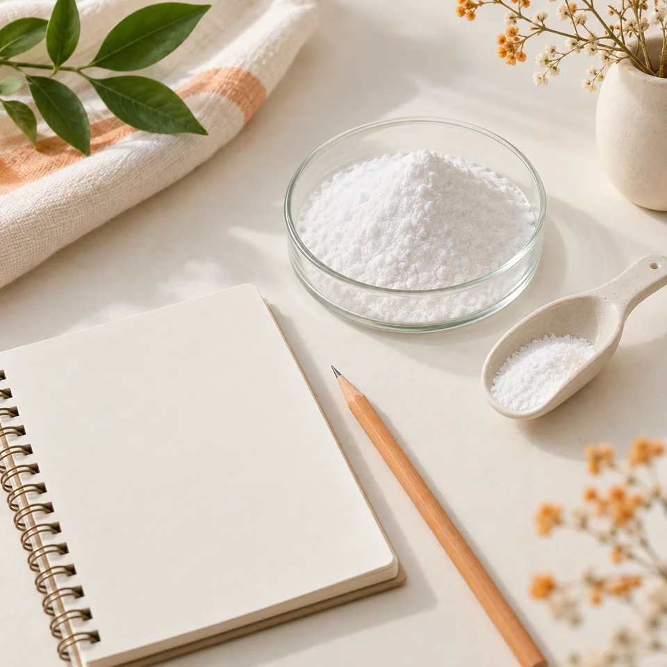 Notebook and powder dish for NHDC procurement planning