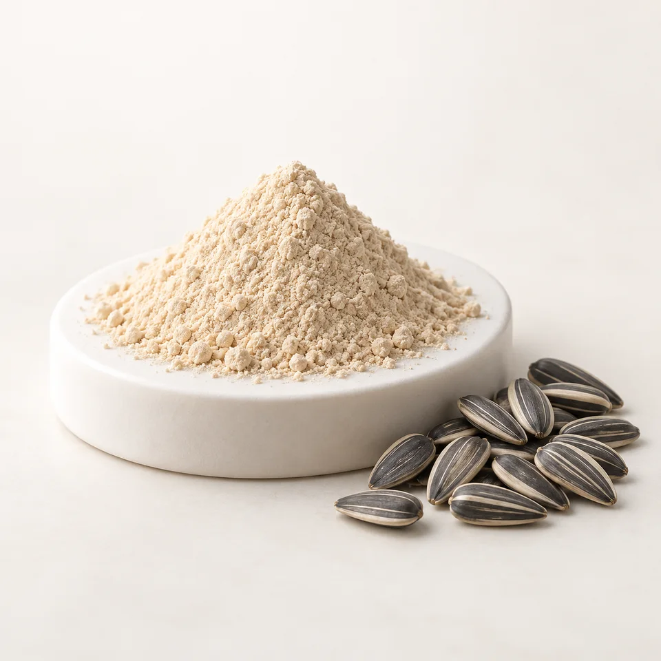 Sunflower seed extract powder marketing presentation