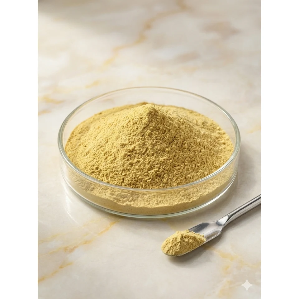 Angelica Sinensis Root Extract powder handling visual