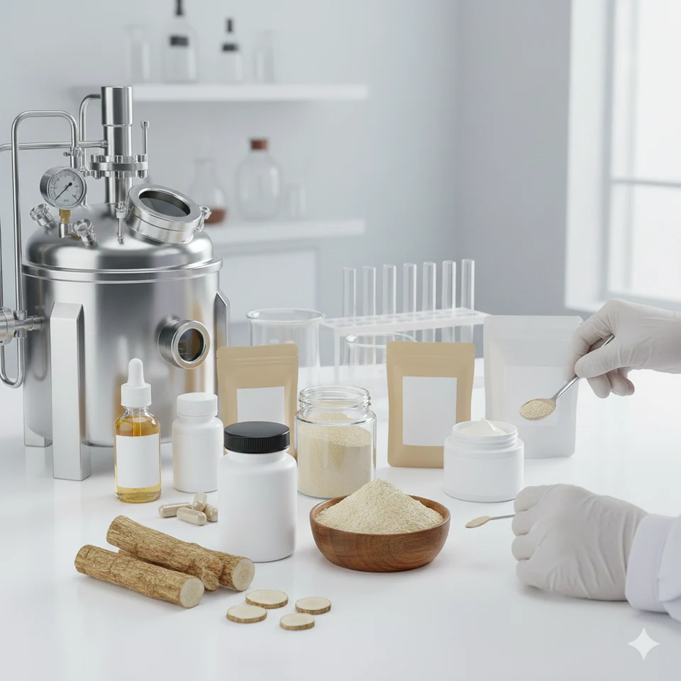 Astragalus extract formulation and procurement discussion concept