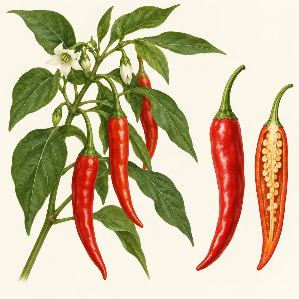 Capsicum Extract source identity and requested extract inputs