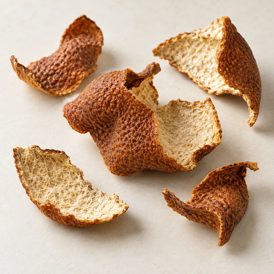 Chen Pi Peel Extract source identity and requested extract inputs
