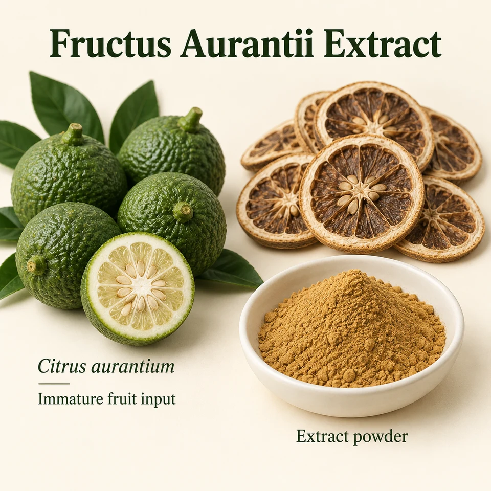 Fructus Aurantii Extract source identity and requested extract inputs