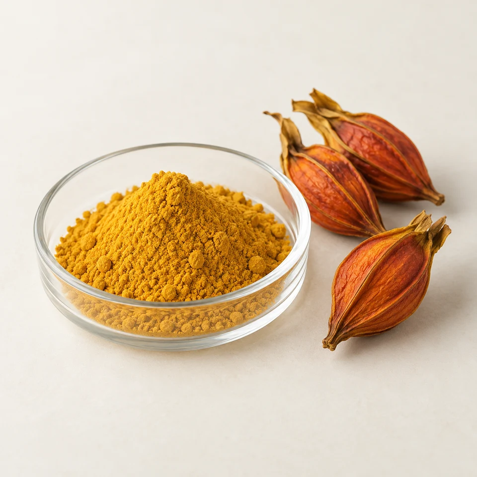 Gardenia Fruit Extract ingredient marketing presentation
