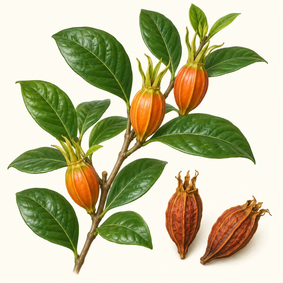 Gardenia Fruit Extract source identity and requested extract inputs