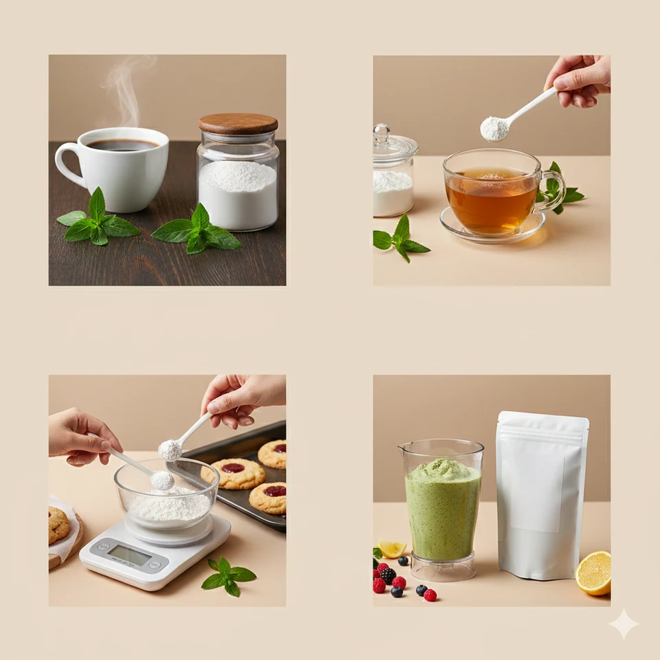 Food and beverage formulation discussion contexts for a stevia glycoside input