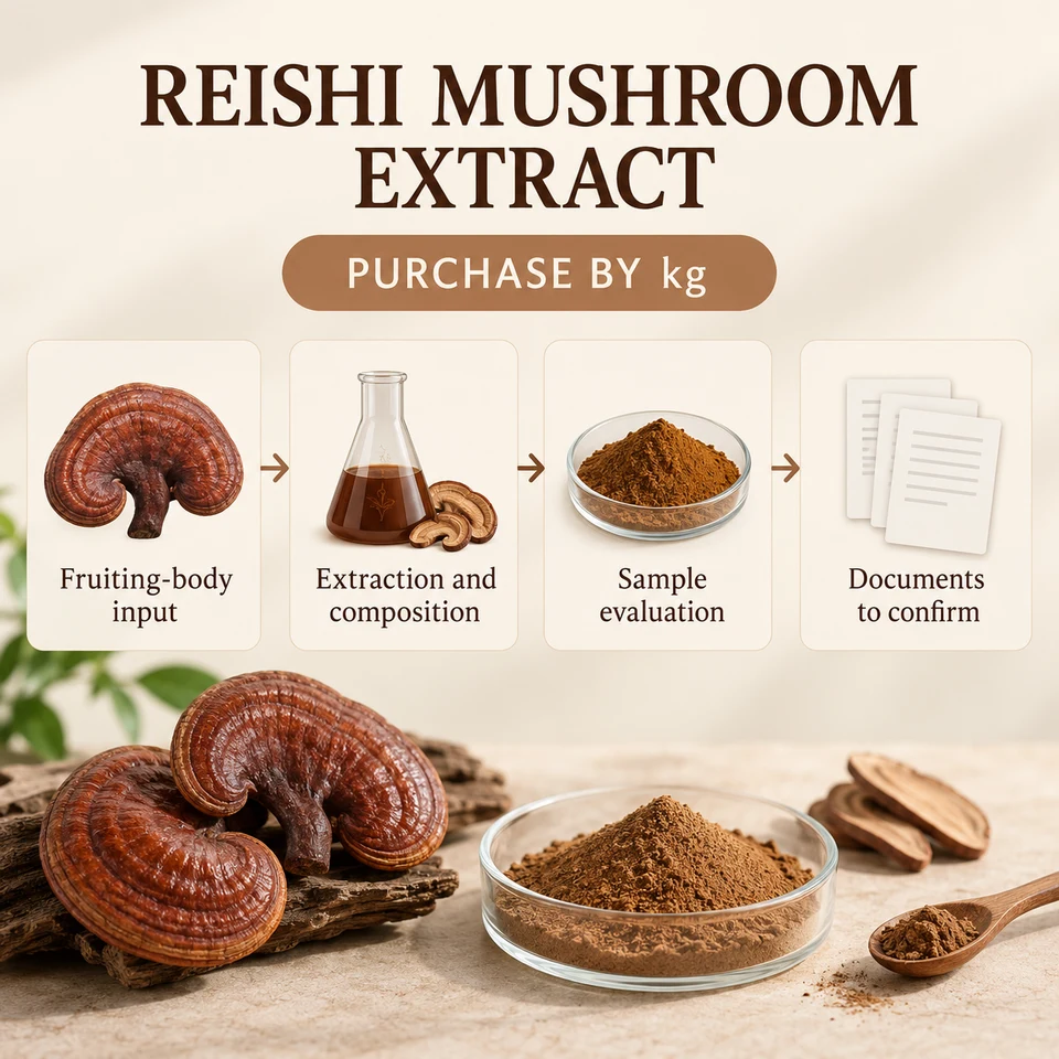 Reishi extract procurement topics by kg