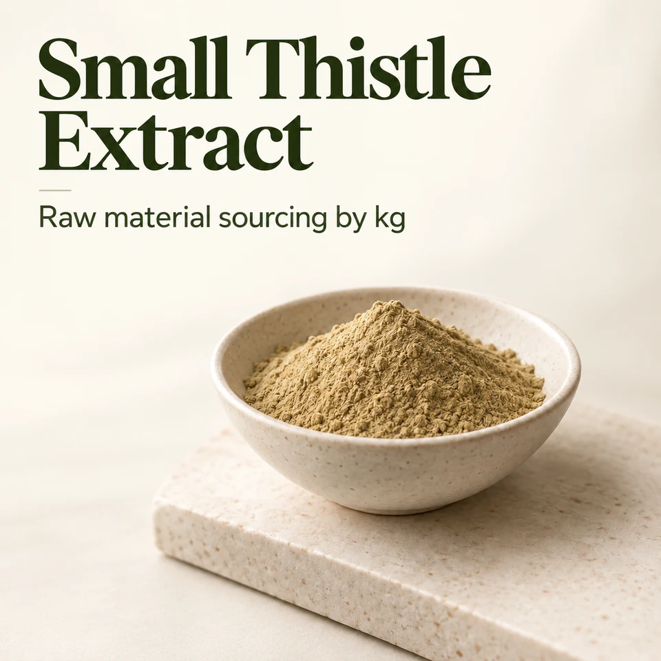 Small Thistle Extract ingredient marketing presentation