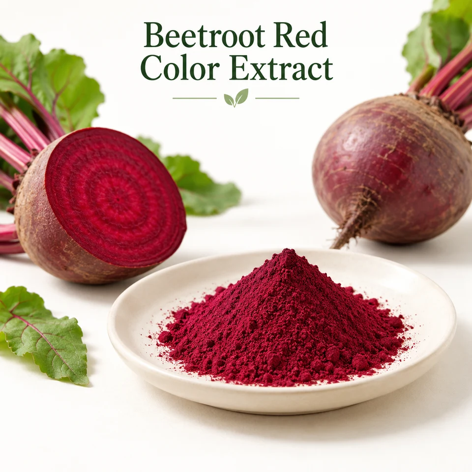 Beetroot red color extract powder context