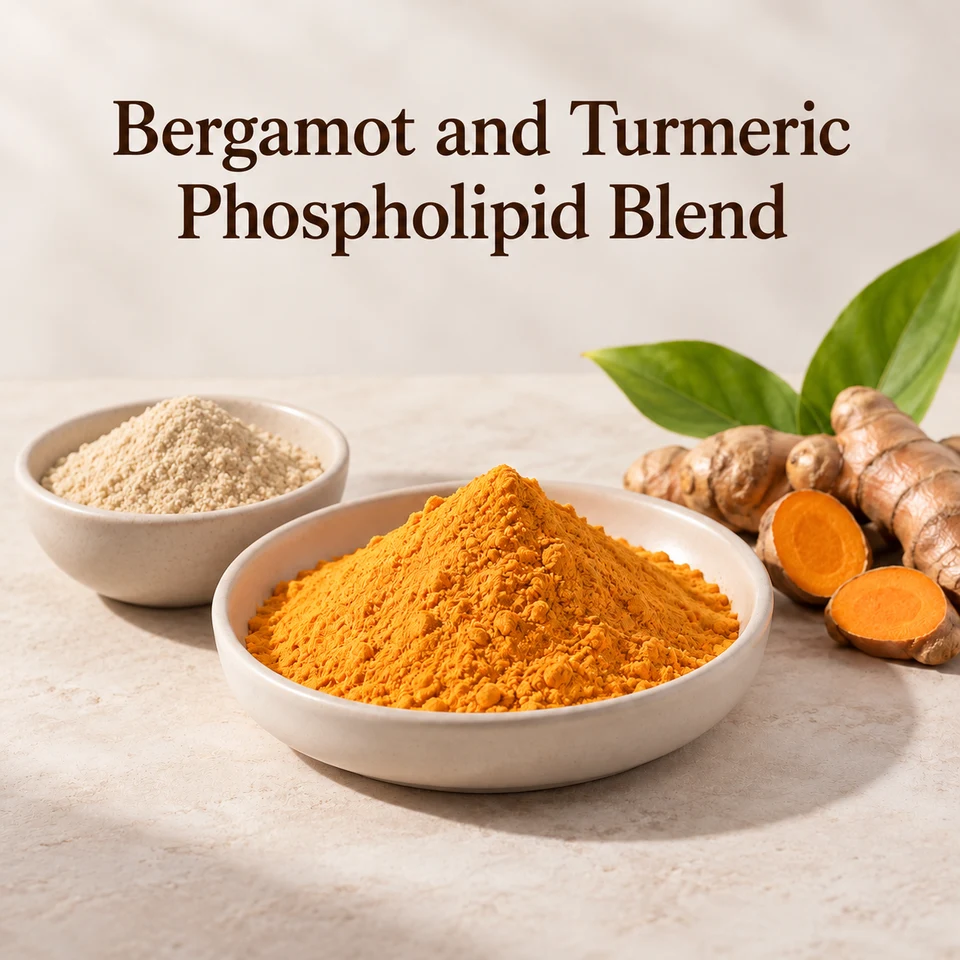 Bergamot and Turmeric Phospholipid Blend ingredient main visual