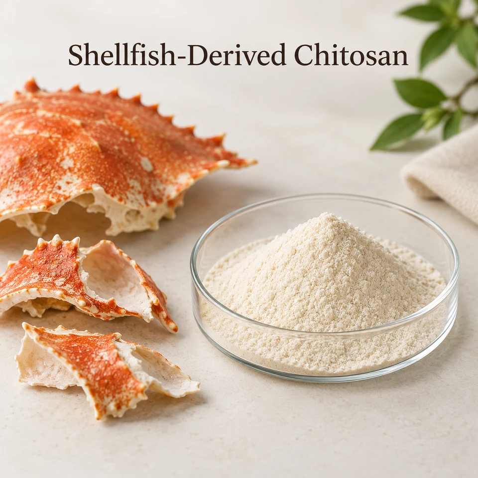 Shellfish-Derived Chitosan composition or source context