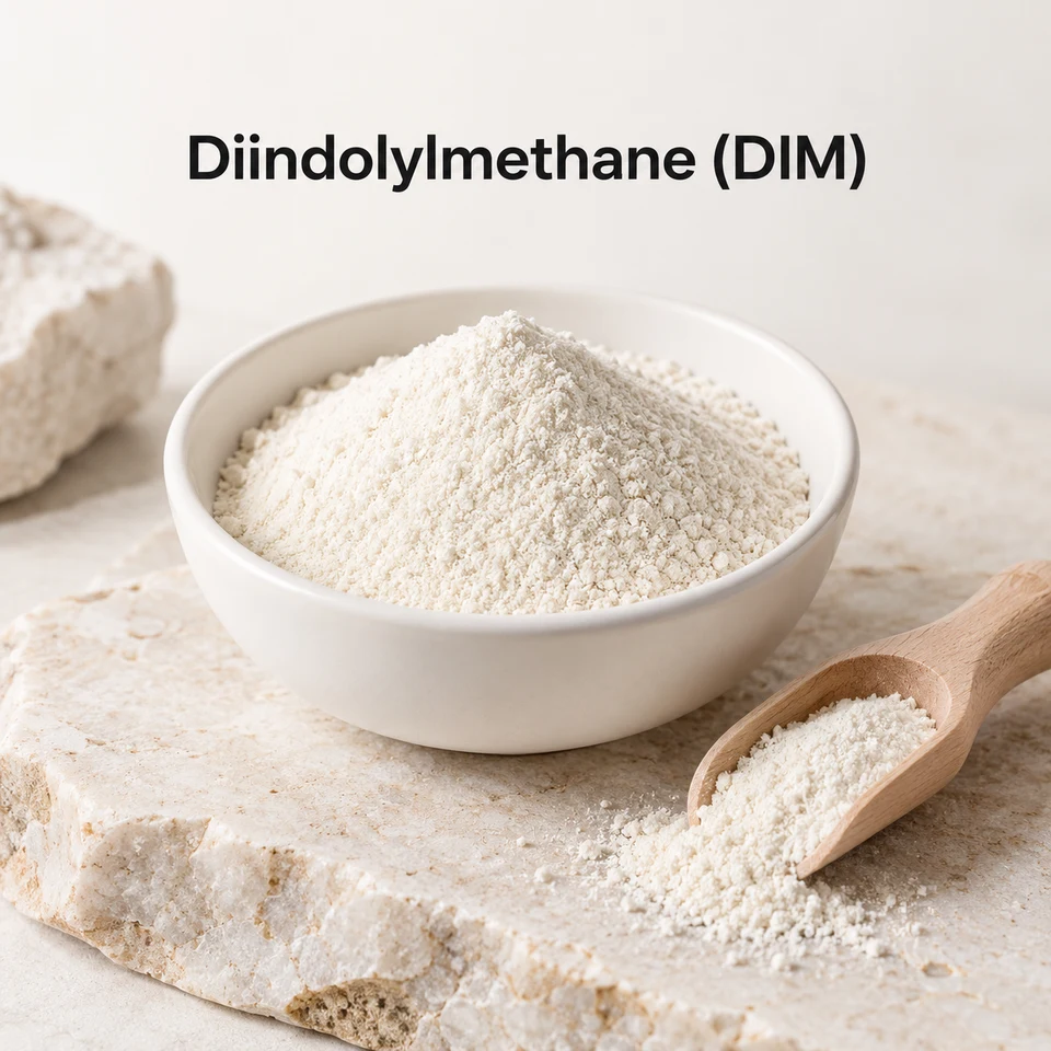 Diindolylmethane (DIM) ingredient sourcing context