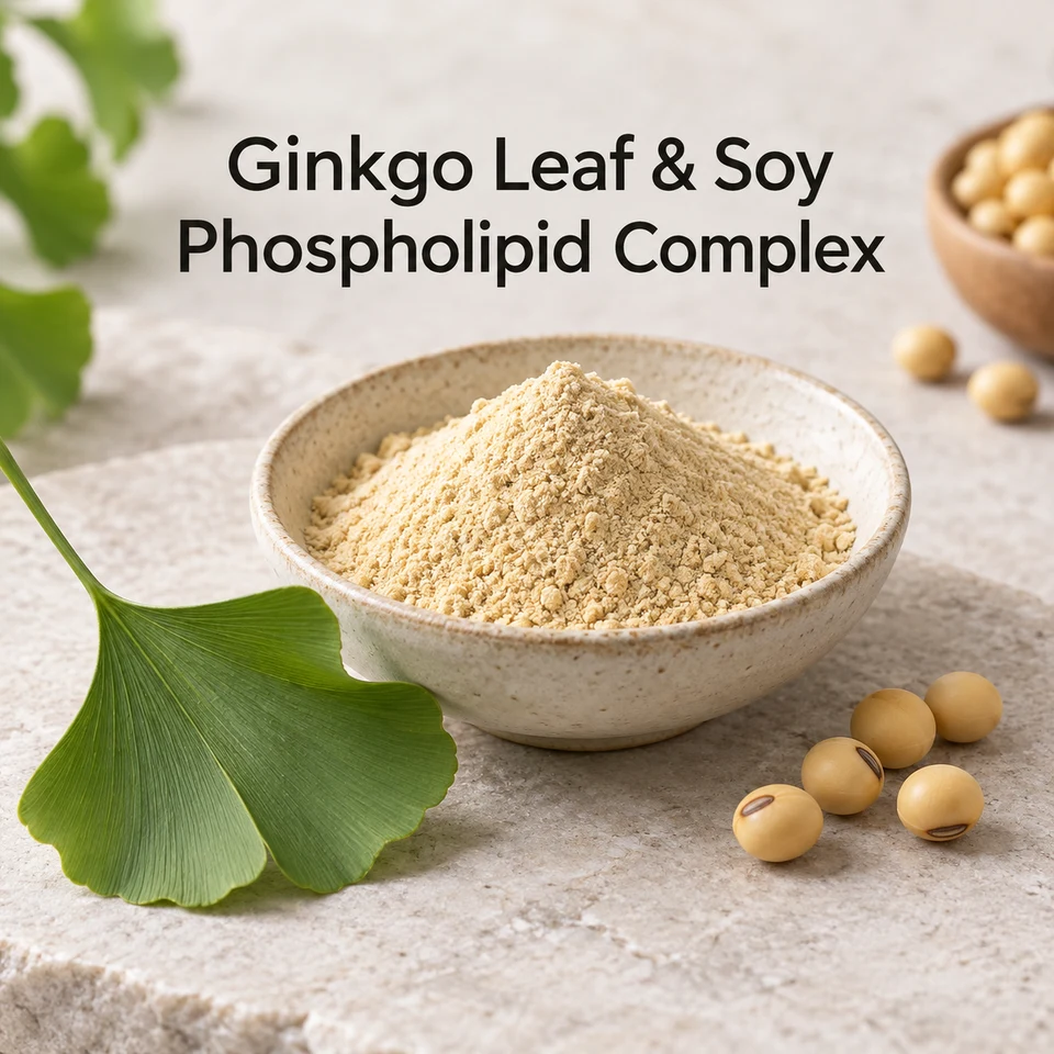 Ginkgo Leaf & Soy Phospholipid Complex ingredient sourcing context
