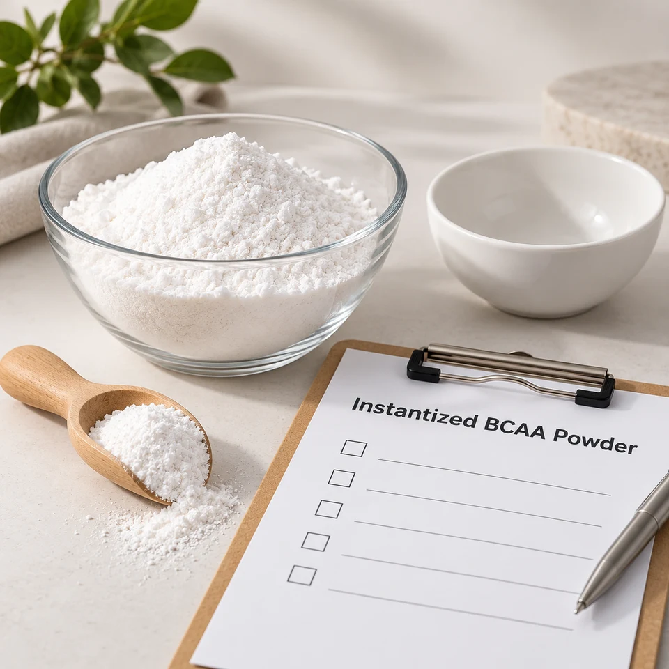 Instantized BCAA Powder procurement planning context