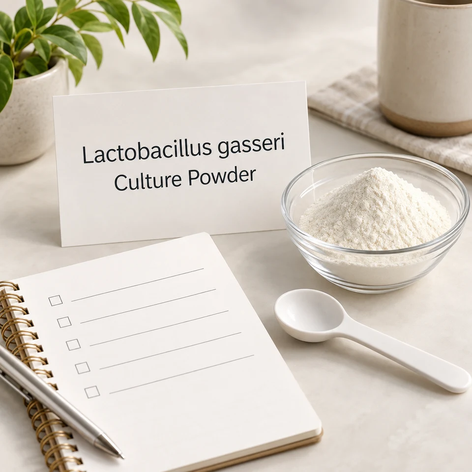 Lactobacillus gasseri Culture Powder procurement planning context