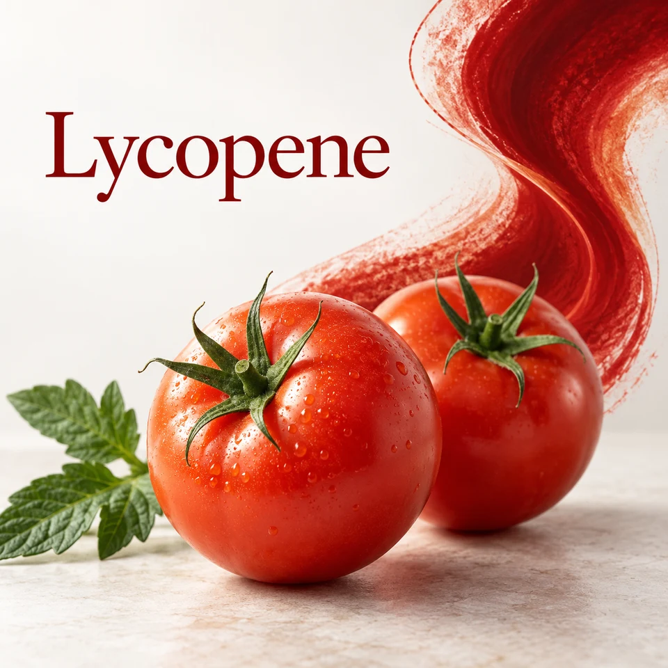Lycopene tomato-source ingredient concept
