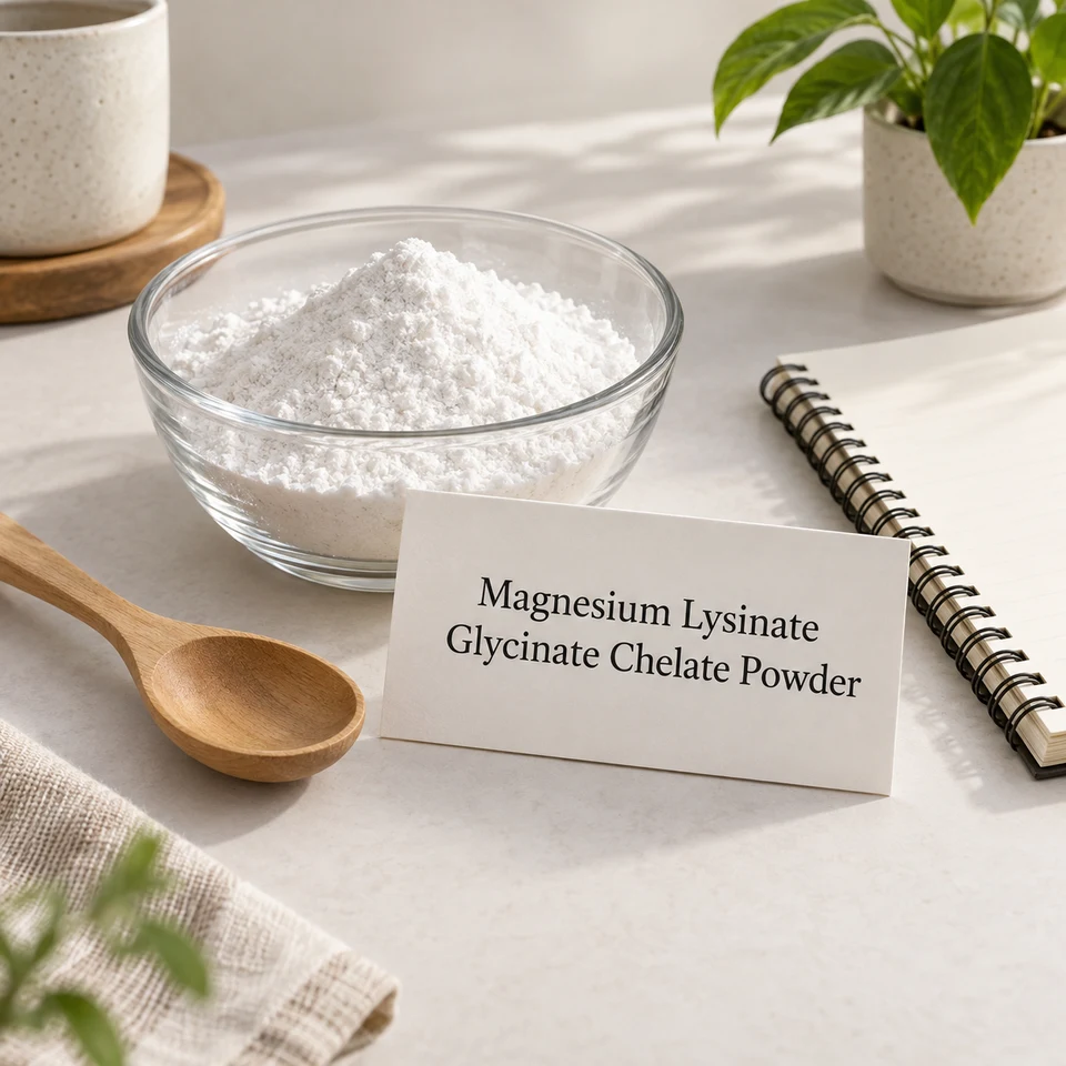 Magnesium Lysinate Glycinate Chelate Powder kg procurement planning context