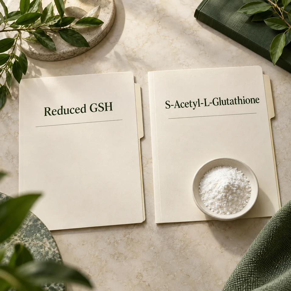 S-Acetyl-L-Glutathione Powder source and input identity context