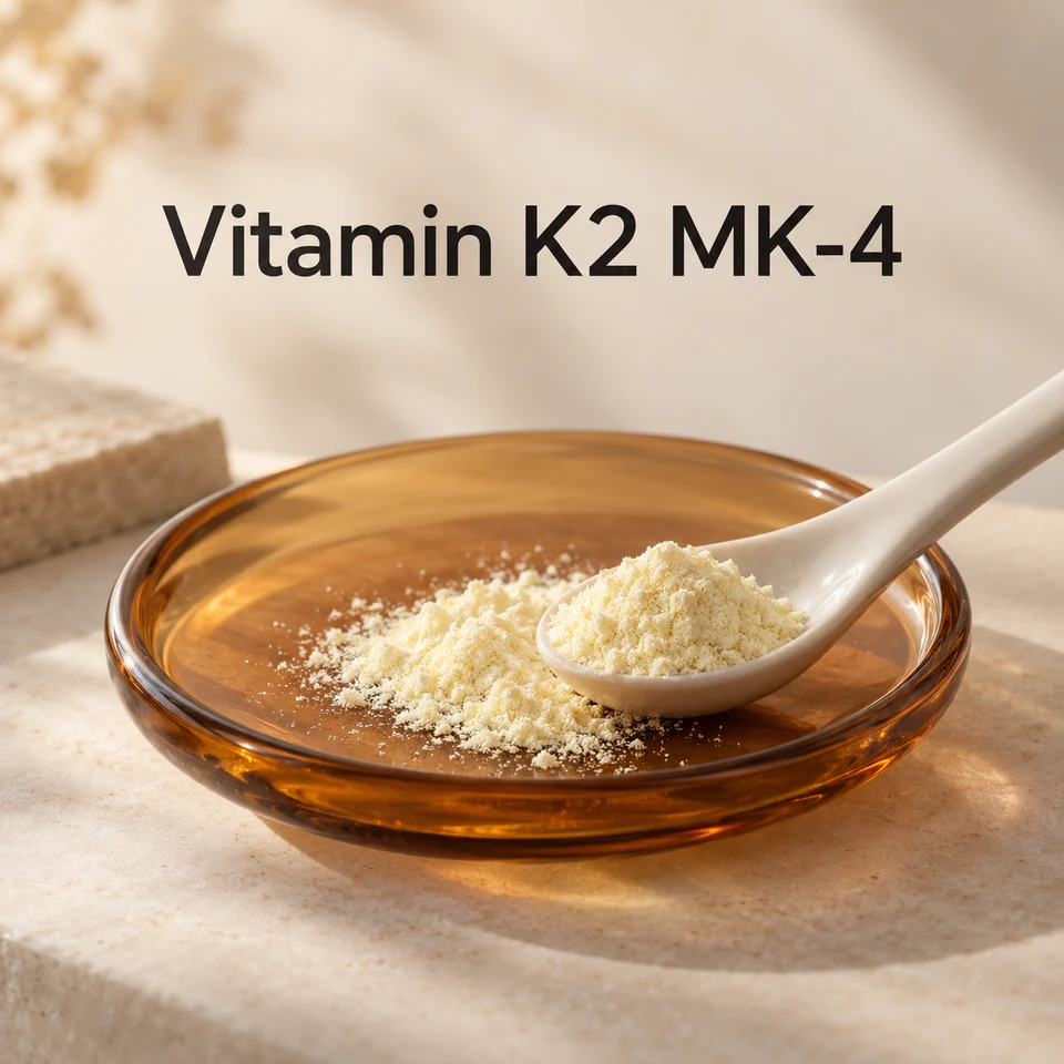 Vitamin K2 MK-4 ingredient sourcing context