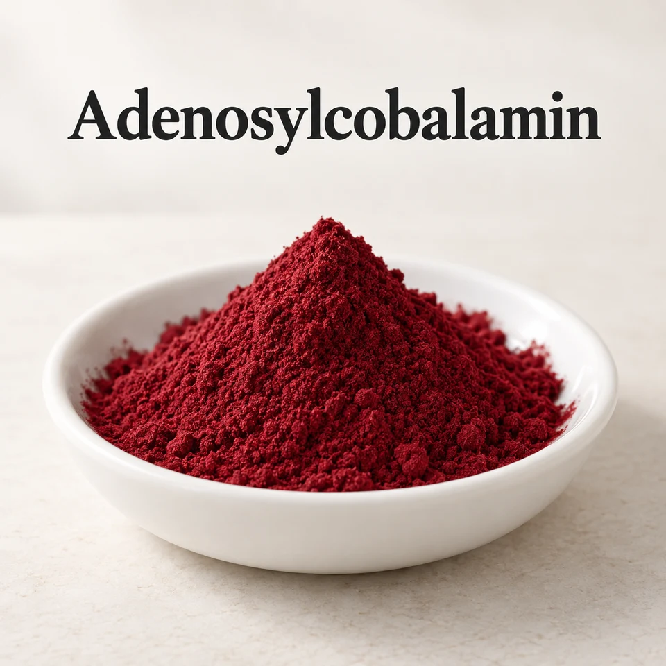Adenosylcobalamin ingredient sourcing visual