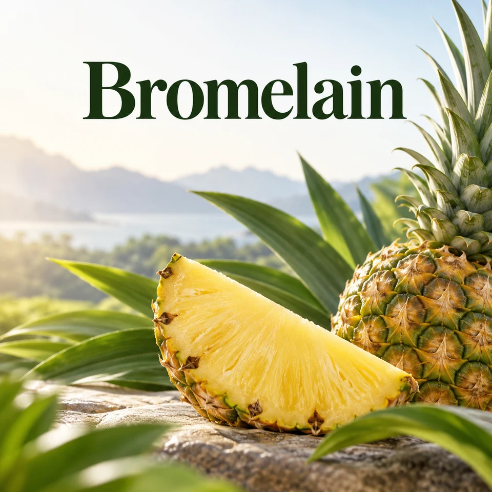 Bromelain ingredient sourcing visual
