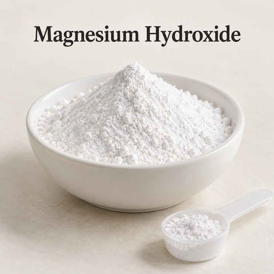 Magnesium Hydroxide ingredient sourcing visual