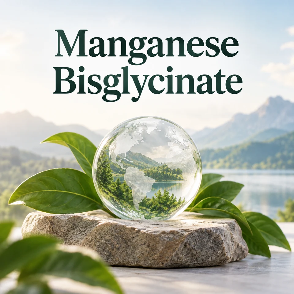 Manganese Bisglycinate ingredient sourcing visual