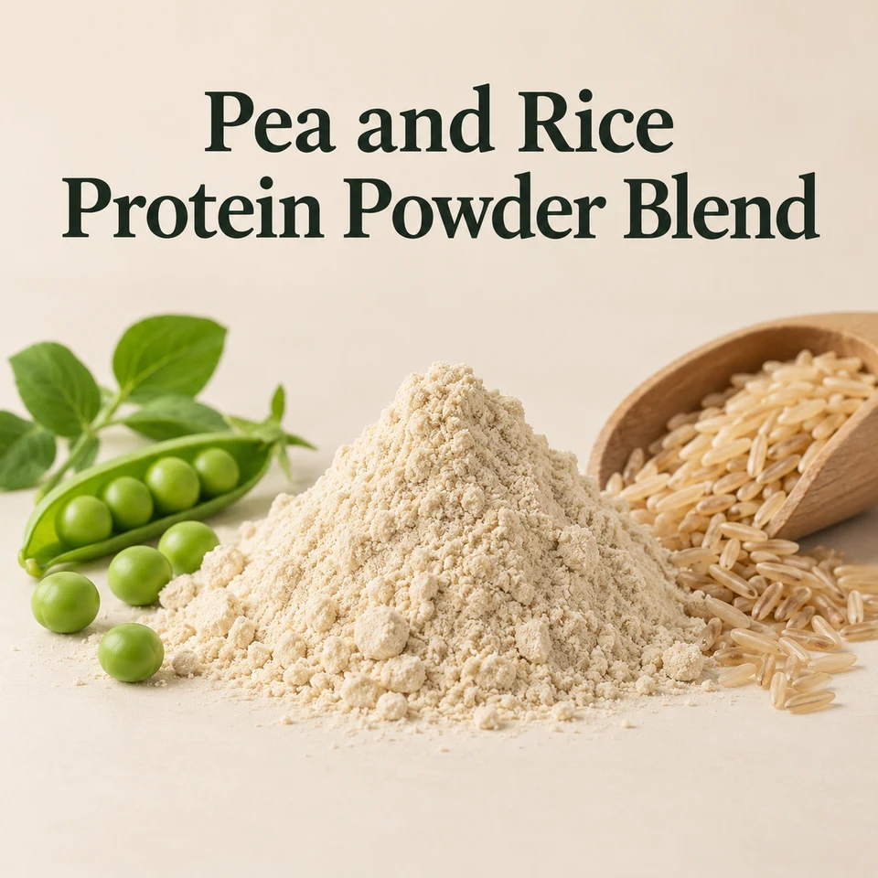 Pea and Rice Protein Powder Blend — ingredient inputs