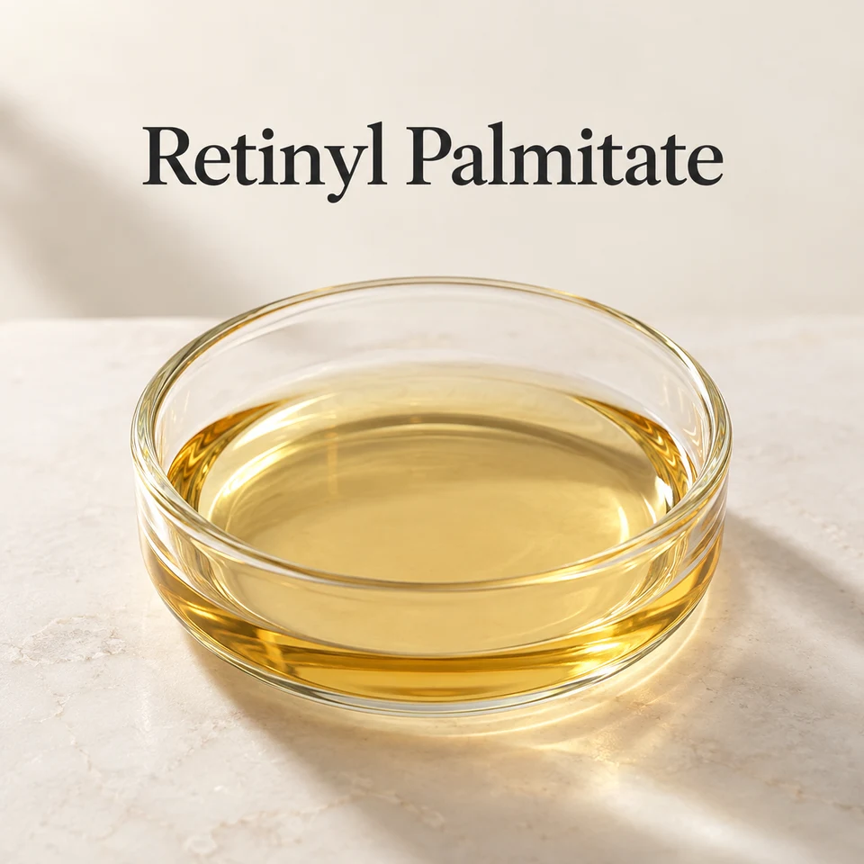 Retinyl Palmitate ingredient sourcing visual
