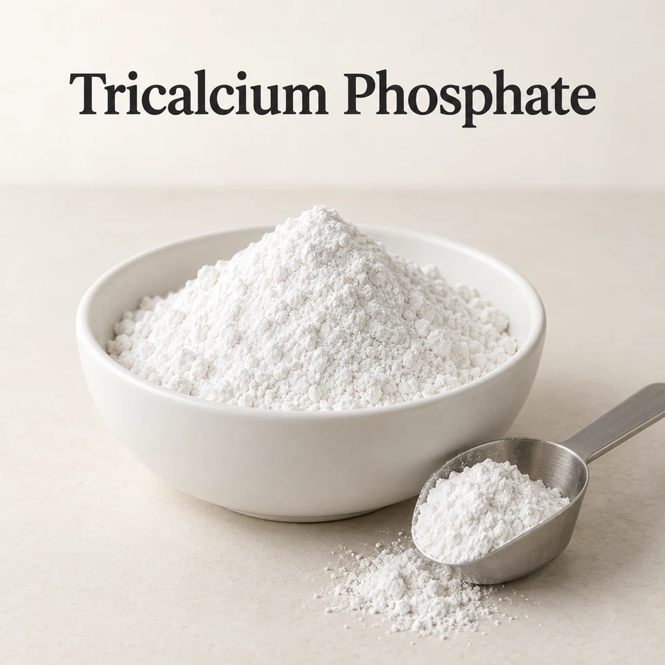 Tricalcium Phosphate ingredient sourcing visual