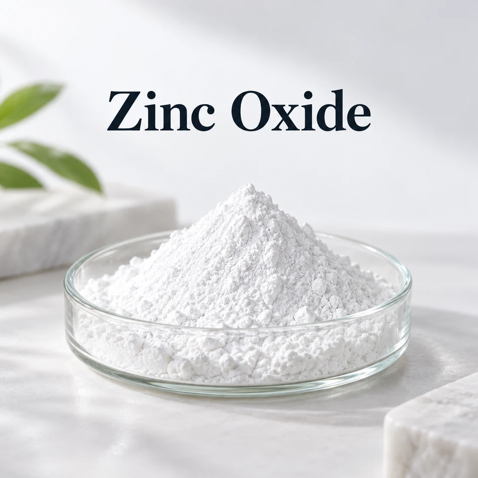 Zinc Oxide ingredient sourcing visual