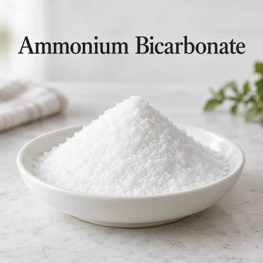 Ammonium Bicarbonate ingredient marketing visual