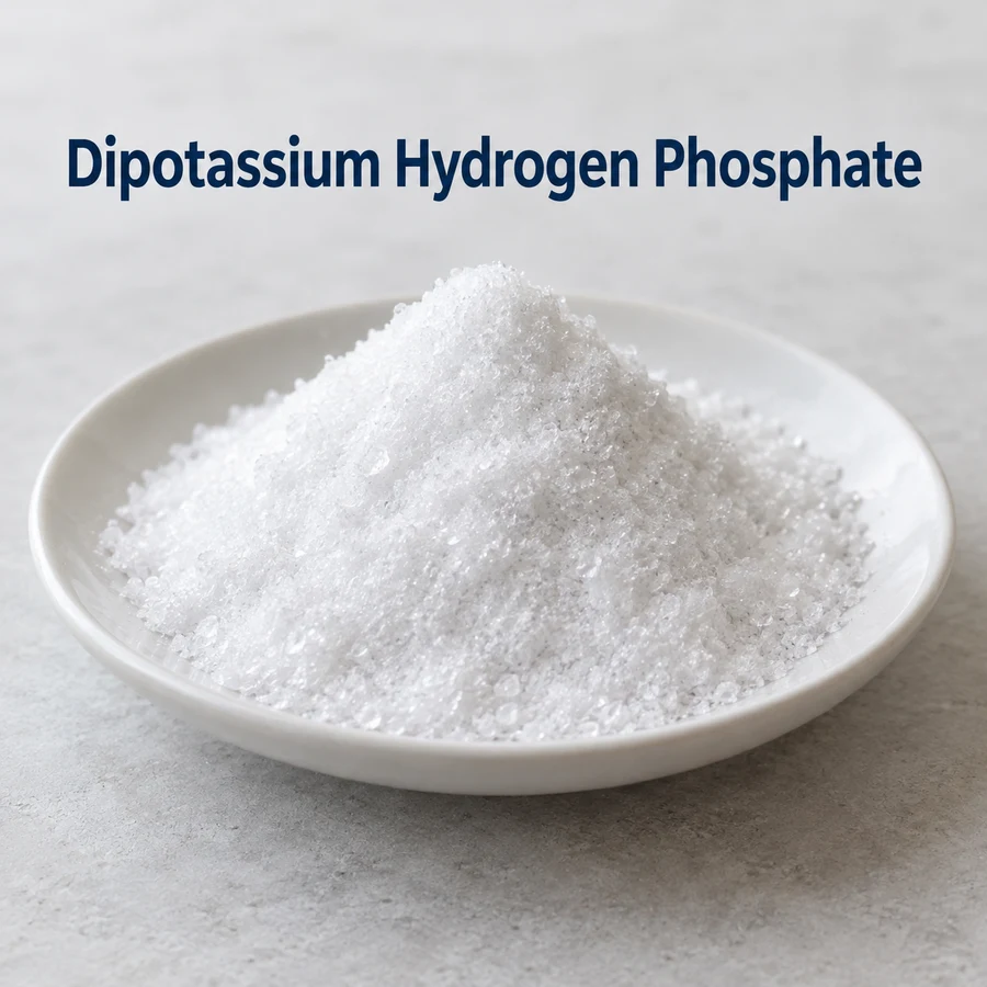 Dipotassium Hydrogen Phosphate ingredient marketing visual