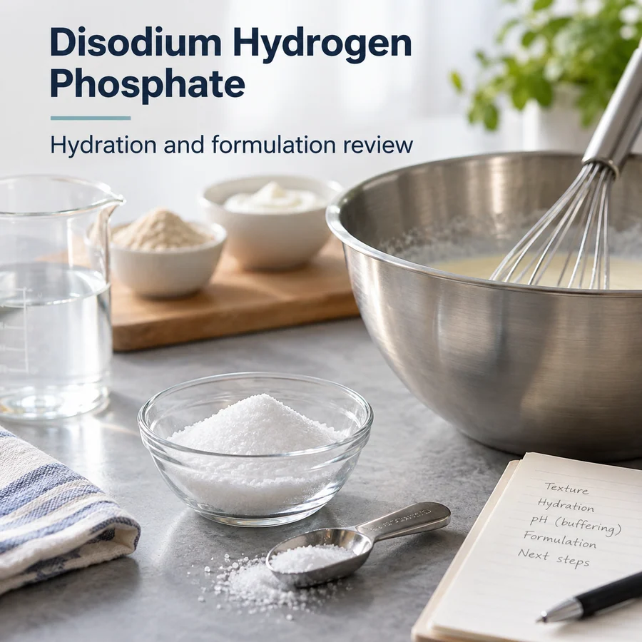 Disodium hydrogen phosphate formulation input discussion