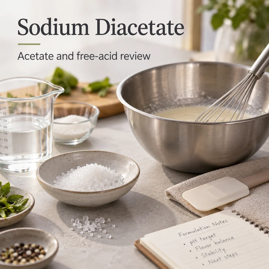 Sodium diacetate formulation input discussion