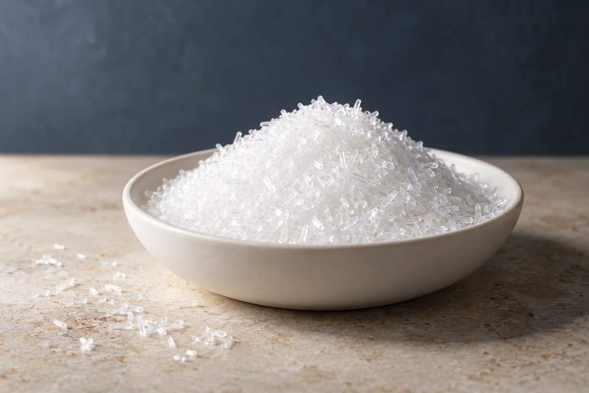 Monosodium Glutamate ingredient sourcing marketing visual