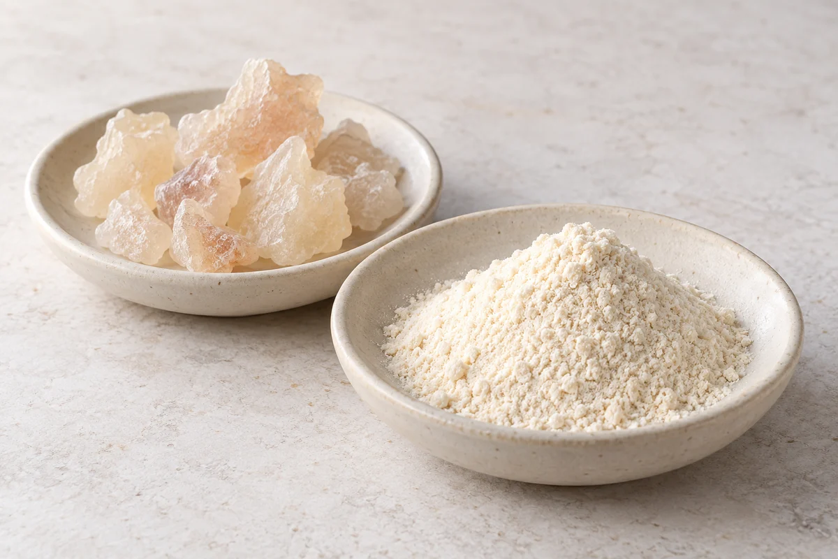 Karaya Gum ingredient sourcing concept