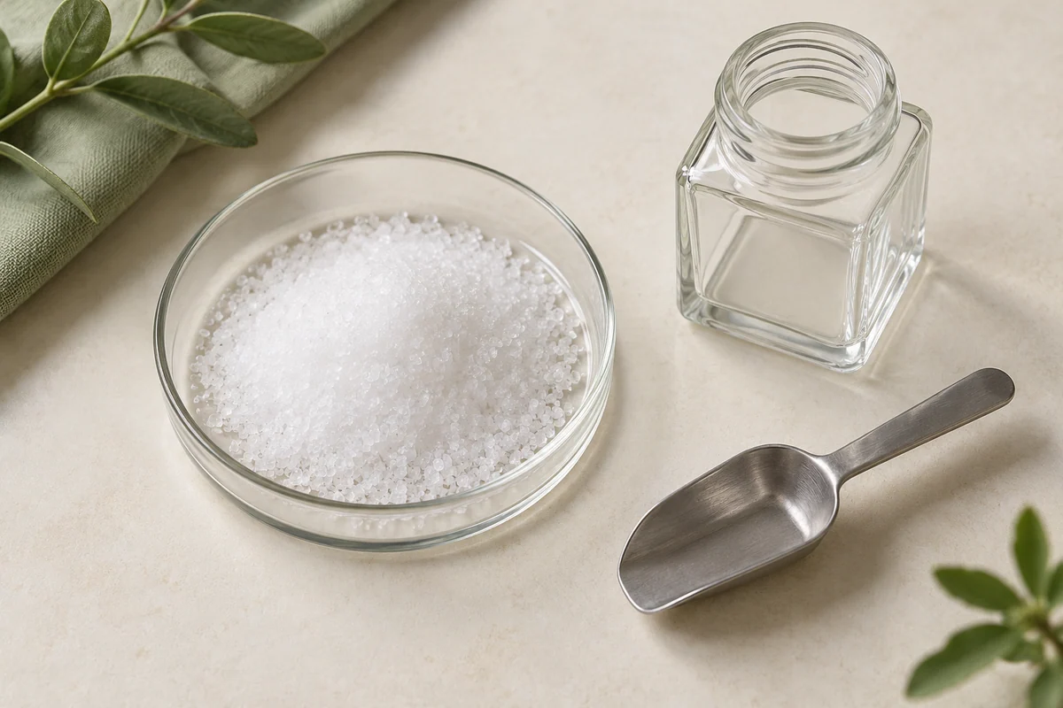 Potassium Acetate illustrative ingredient concept