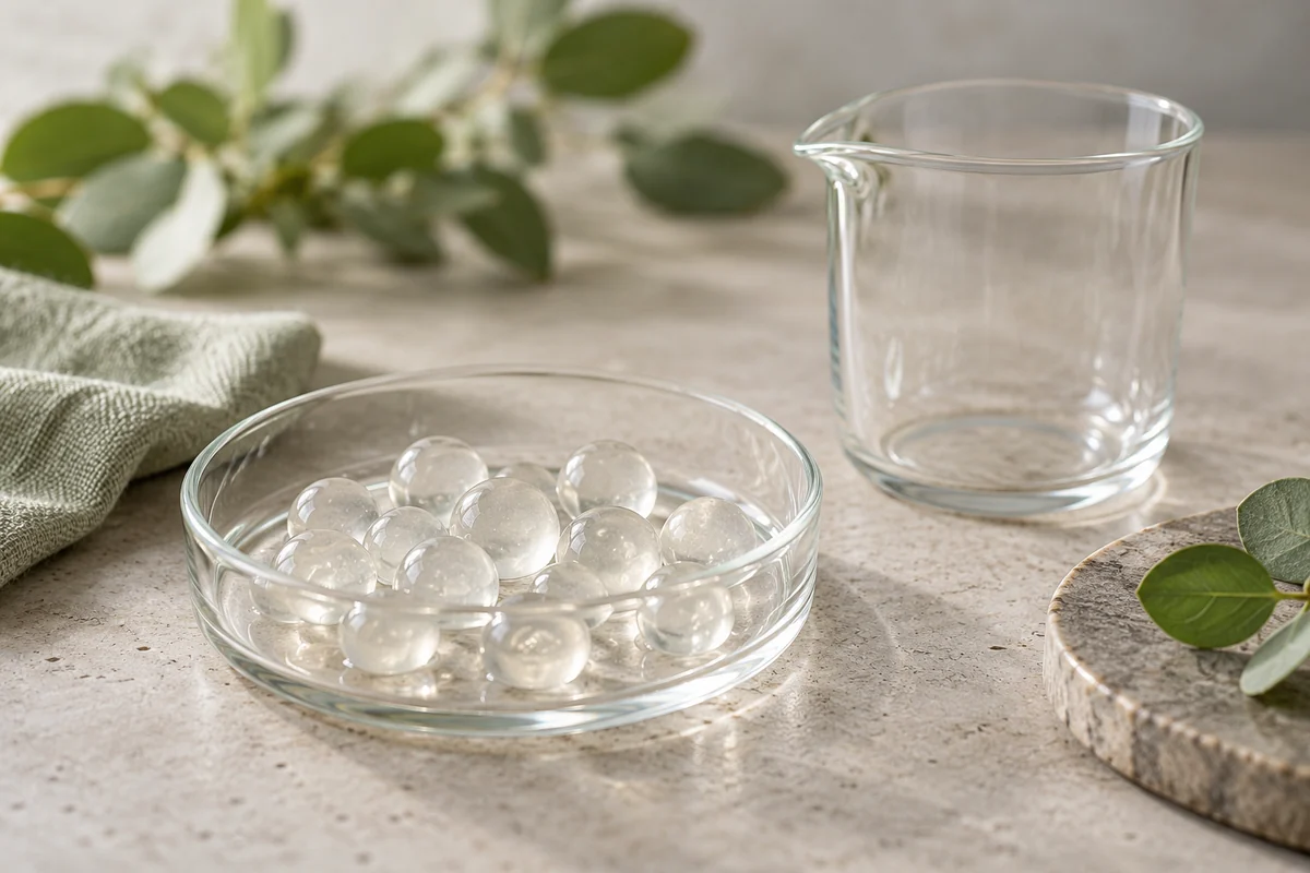 Calcium Alginate evaluation concept
