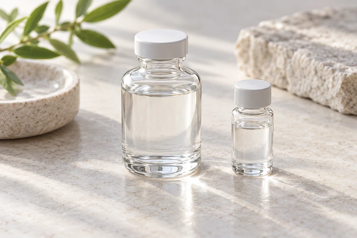 Benzyl Alcohol illustrative ingredient concept