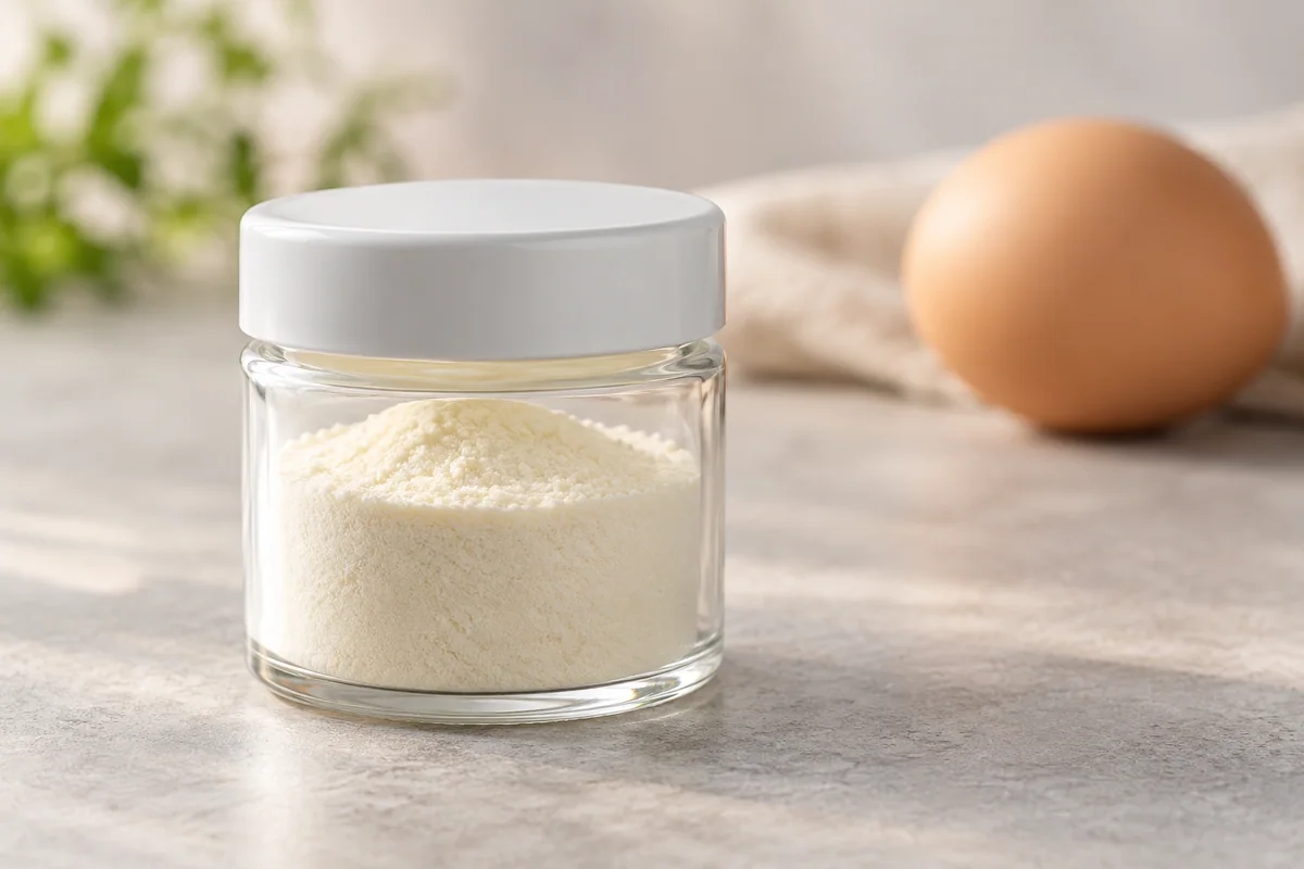 Lysozyme illustrative ingredient concept
