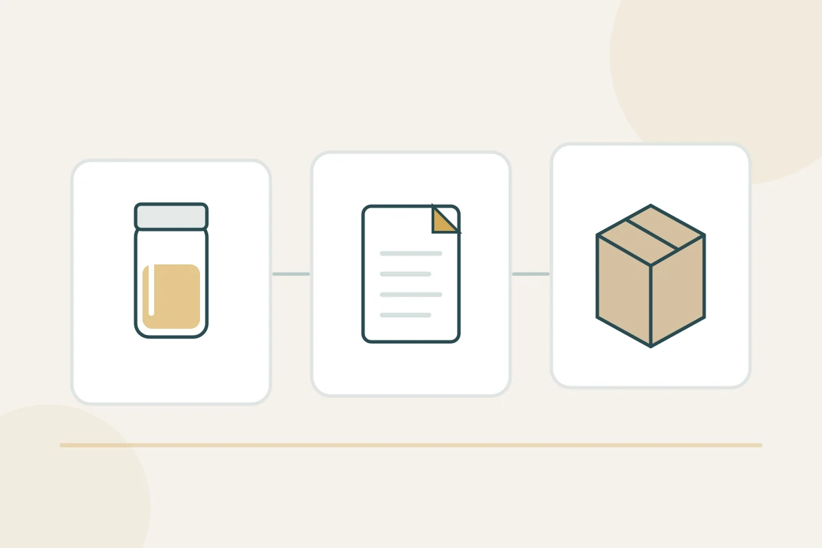 Shellac procurement planning concept