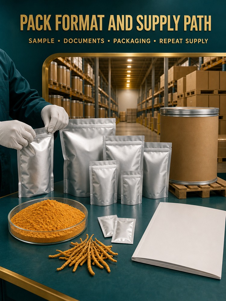 Cordyceps Mycelium Powder for Bulk Ingredient Sourcing product detail image 9