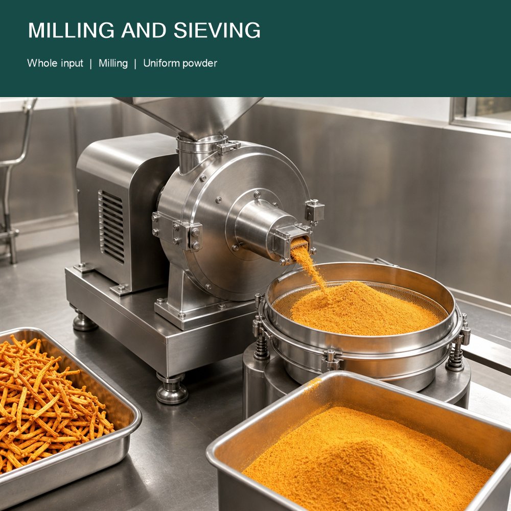 Cordyceps Mycelium Powder for Bulk Ingredient Sourcing product detail image 4