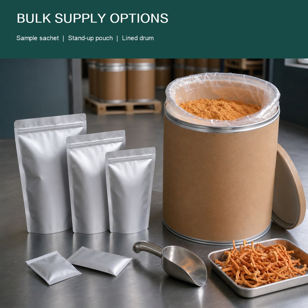 Cordyceps Mycelium Powder for Bulk Ingredient Sourcing product detail image 6