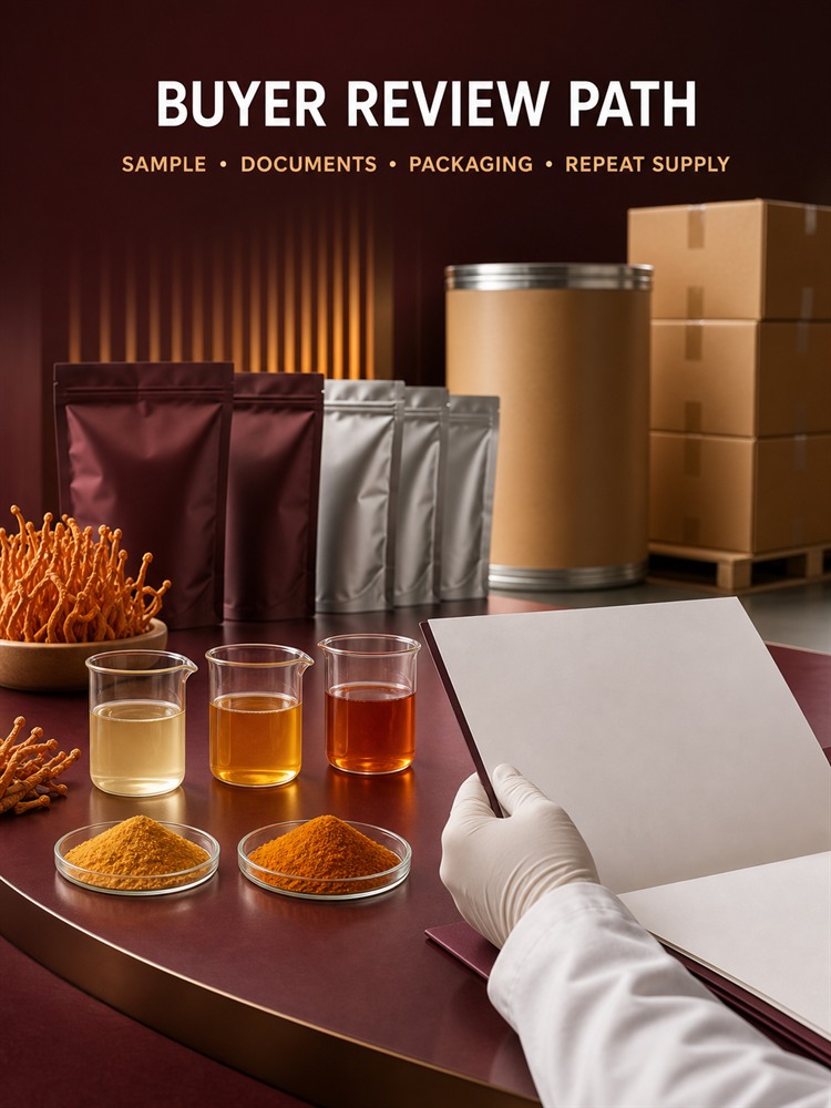 Cordyceps Extract for Bulk Ingredient Sourcing Specification and product detail