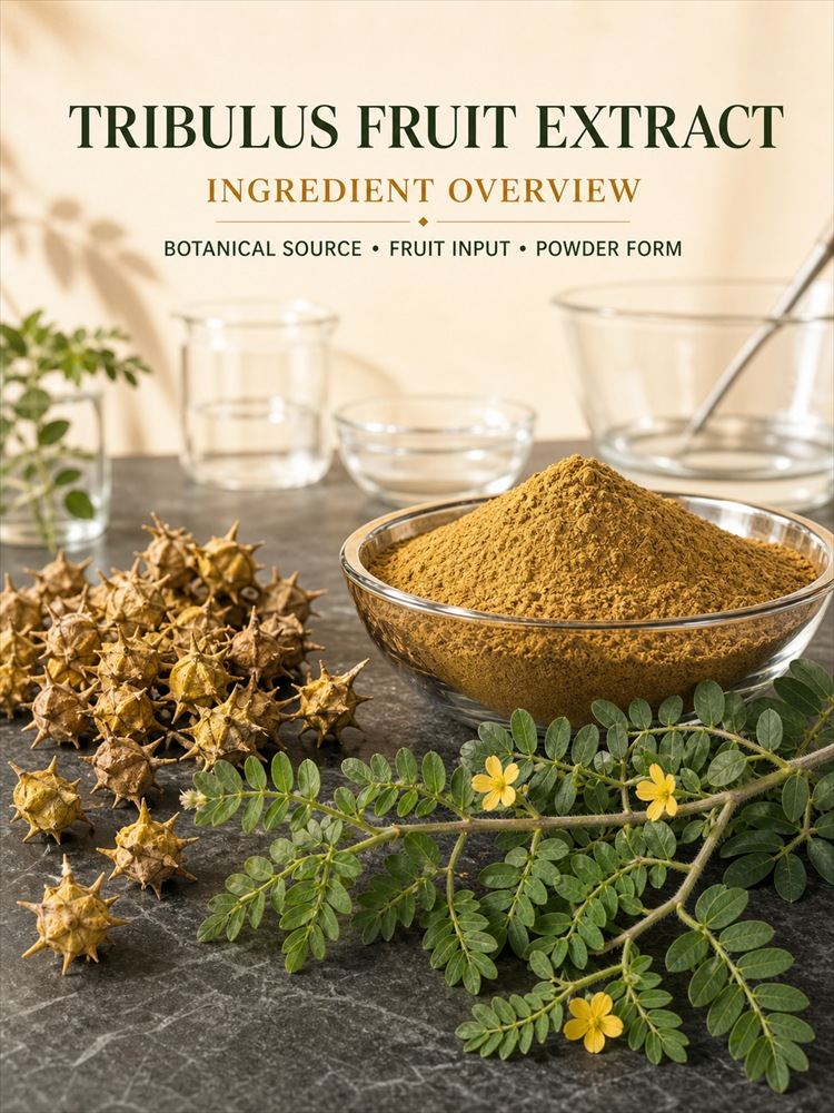 Tribulus Terrestris Extract for Bulk Ingredient Sourcing Specification and product detail