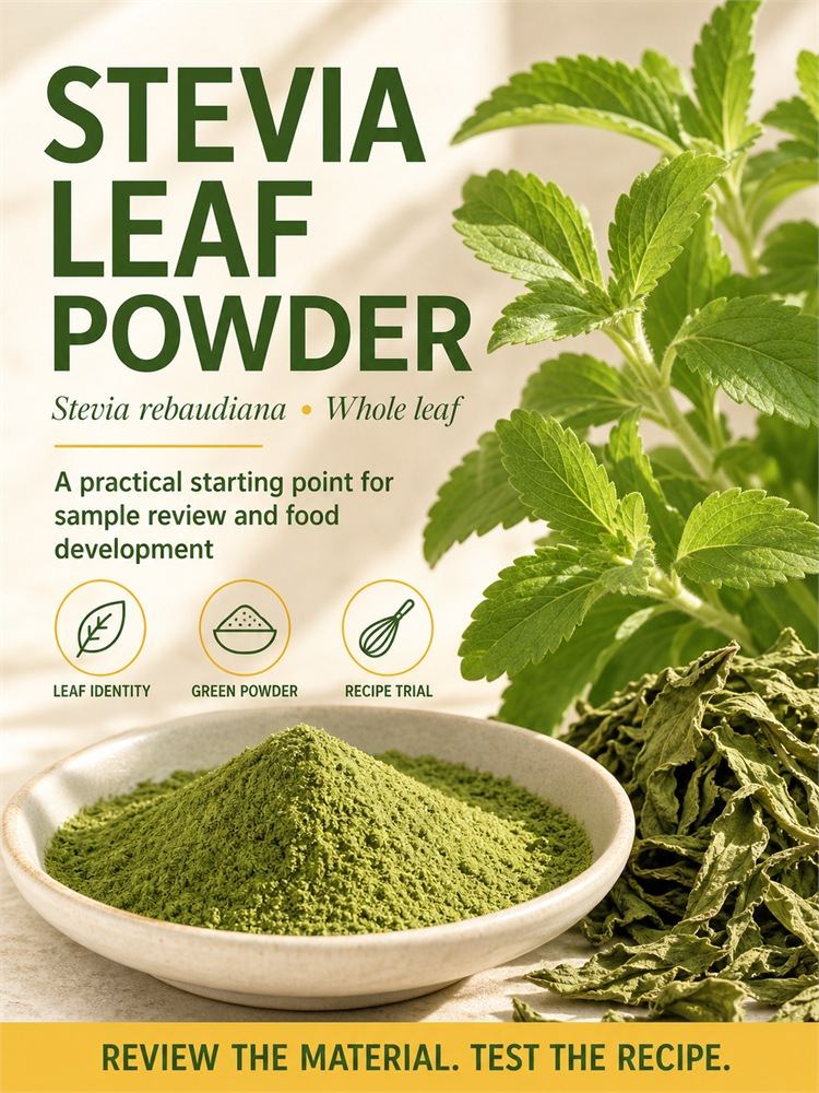 Stevia Leaf Powder for Bulk Ingredient Sourcing product detail image 7